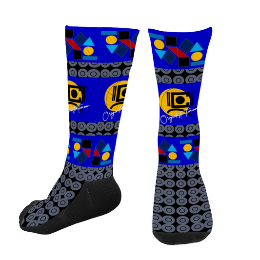 Origen Destination Signature Unisex Multi Size Mid-calf Cotton Socks