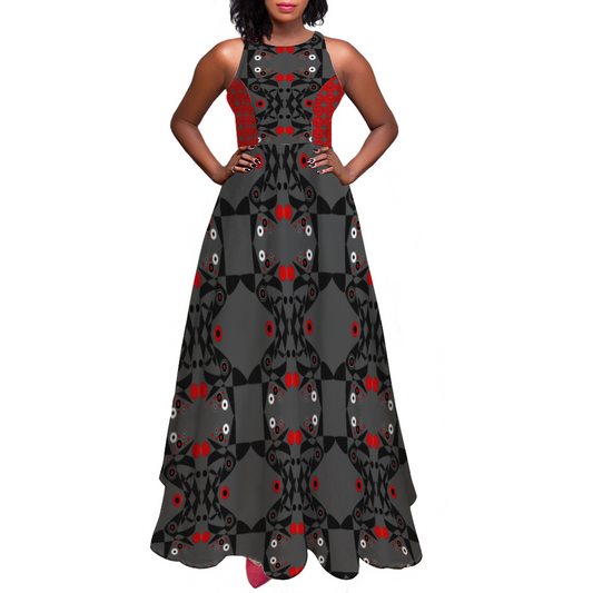 Origen Destination Women's Sleeveless Classic Maxi Dress