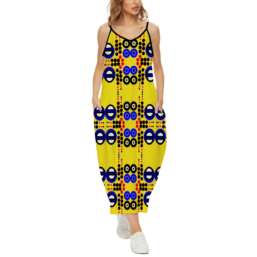 OD Custom Women's Loose Sleeveless Dress PattY