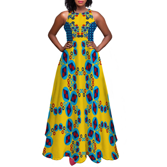 Origen Destination Custom Sleeveless Classic Maxi Dress