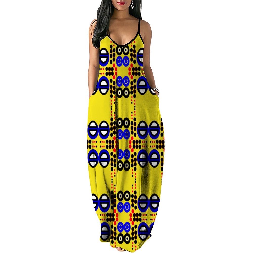 OD Custom Women's Loose Sleeveless Dress PattY
