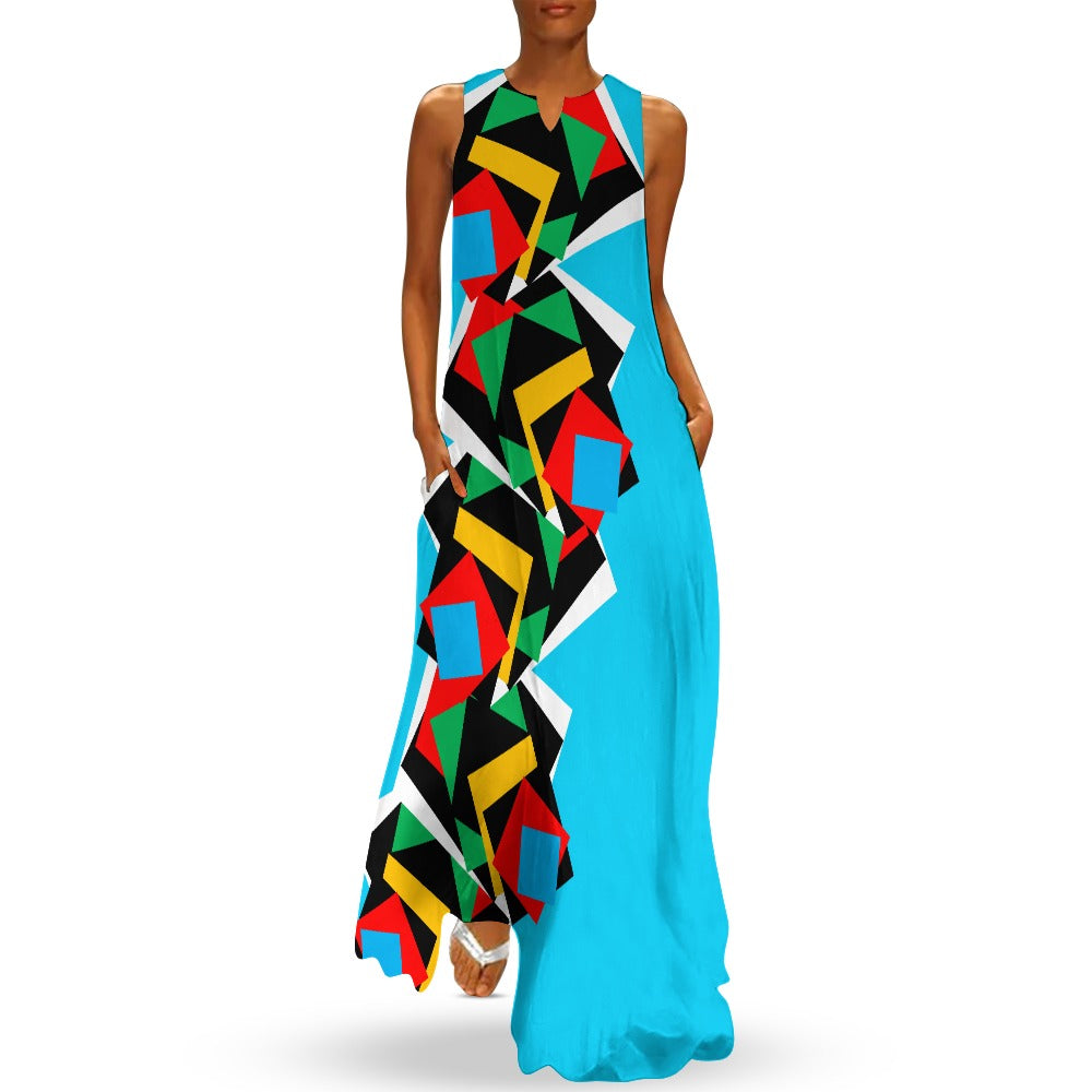 Origen Destination Women's Sleeveless Ankle-length Dress