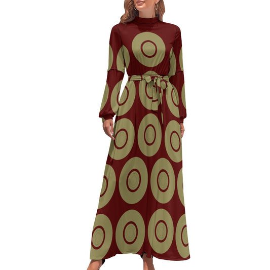 Origen Destination Women's Long-sleeves Ankle-length dress