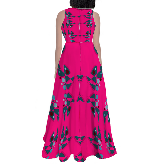 Origen Destination Custom Sleeveless Classic Maxi Dress