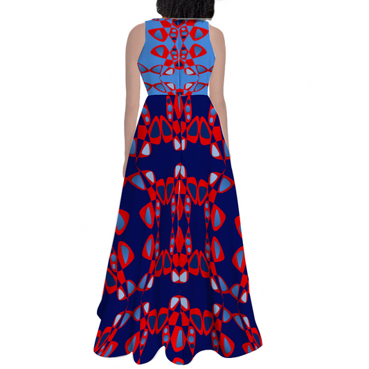 Origen Destination Custom Sleeveless Classic Maxi Dress