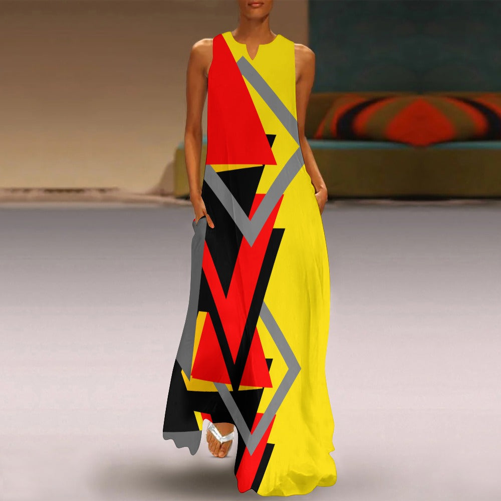 Origen Destination Women's Sleeveless Ankle-length Dress