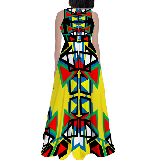 Origen Destination Custom Sleeveless Classic Maxi Dress