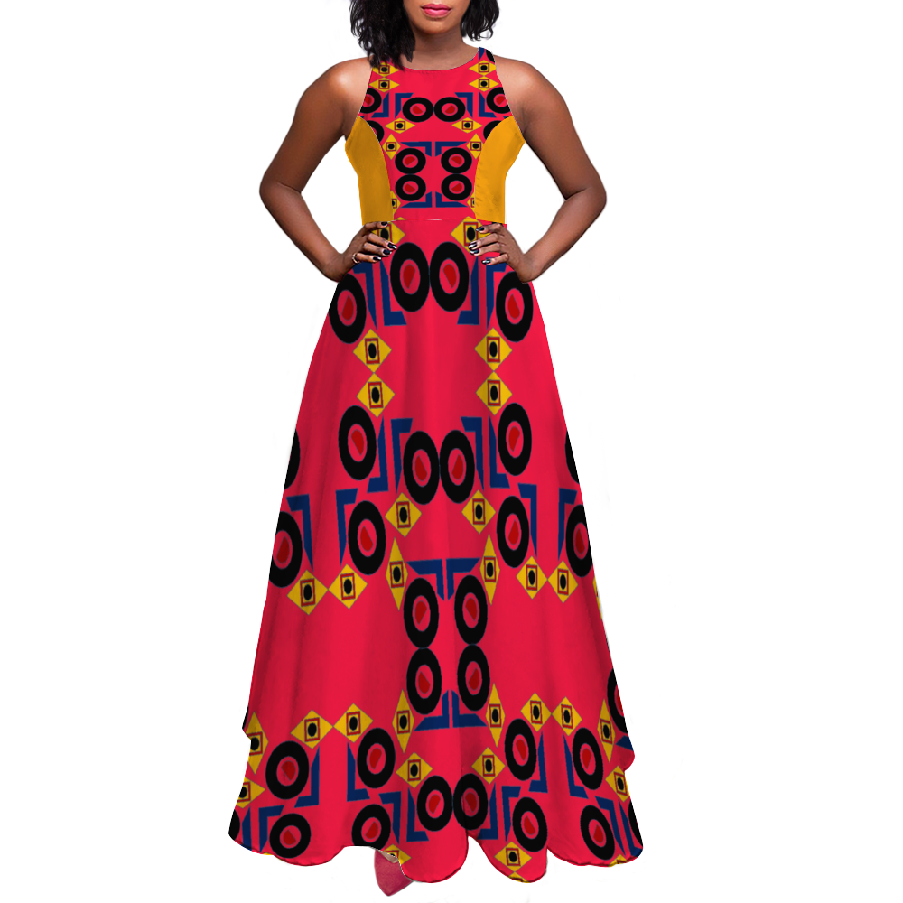 Origen Destination Custom Sleeveless Classic Maxi Dress