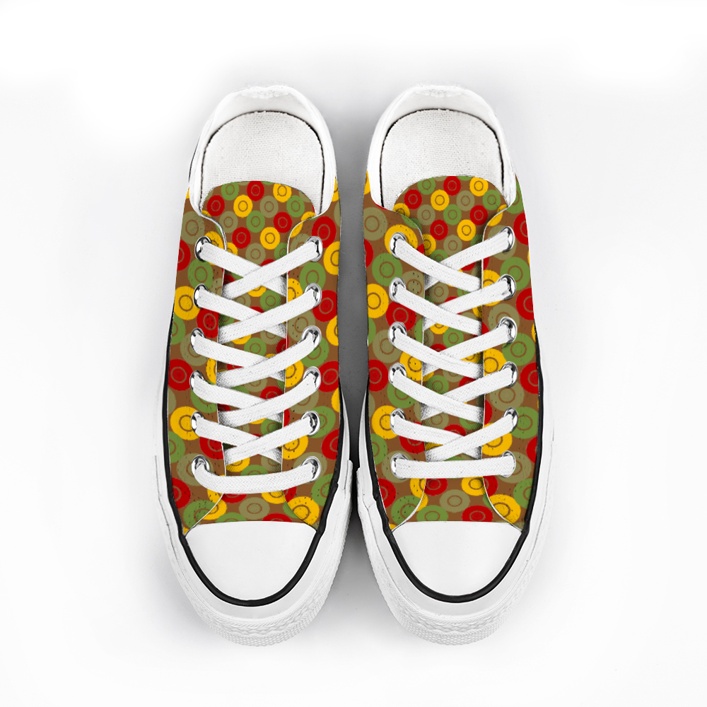 Origen Destination Unisex Low Top Canvas Shoes
