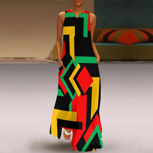 Origen Destination Women's Sleeveless Ankle-length Dress dress