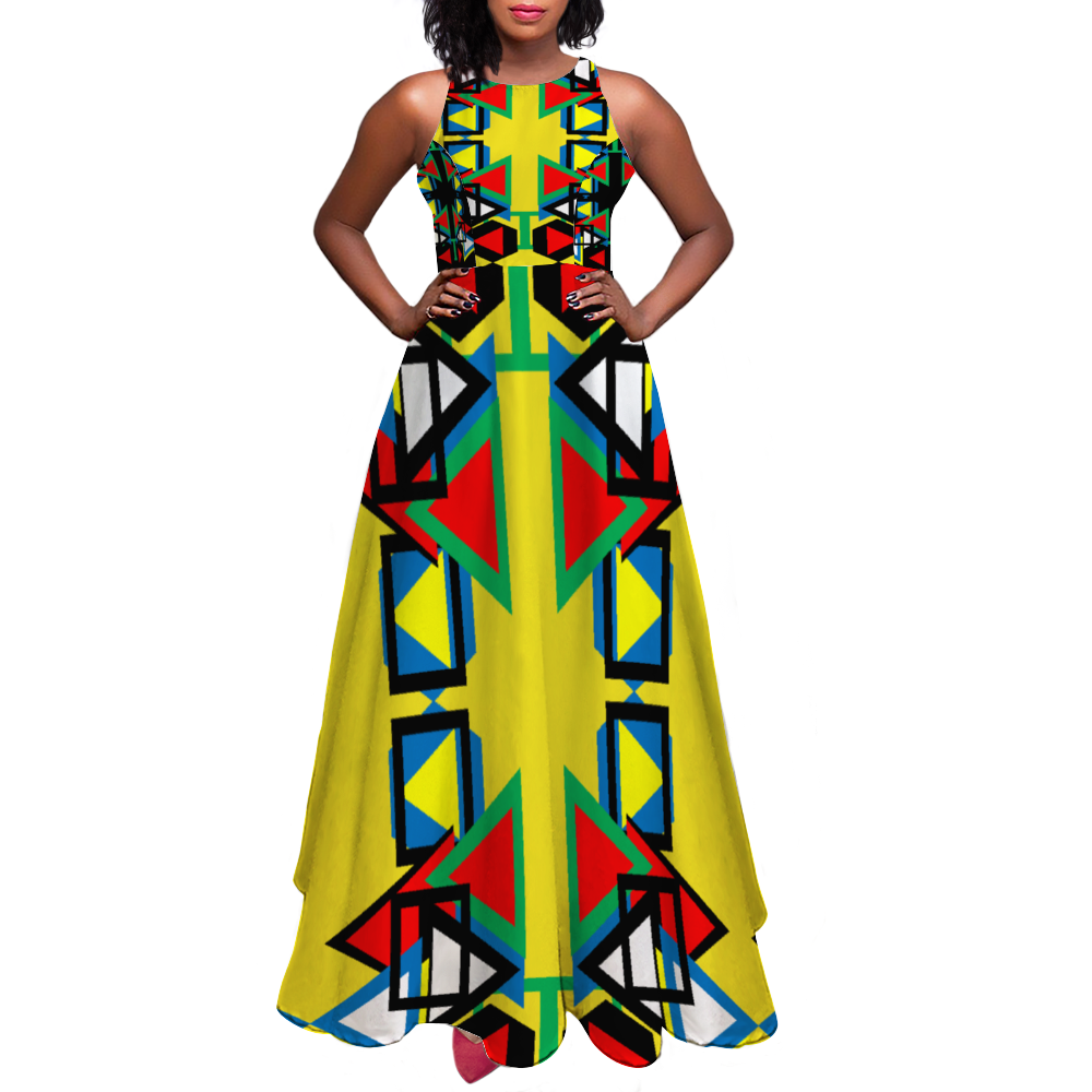 Origen Destination Custom Sleeveless Classic Maxi Dress