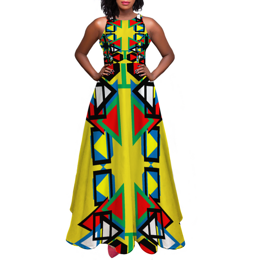 Origen Destination Custom Sleeveless Classic Maxi Dress