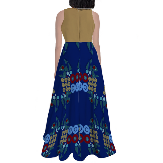 Origen Destination Sleeveless Classic Maxi Dress