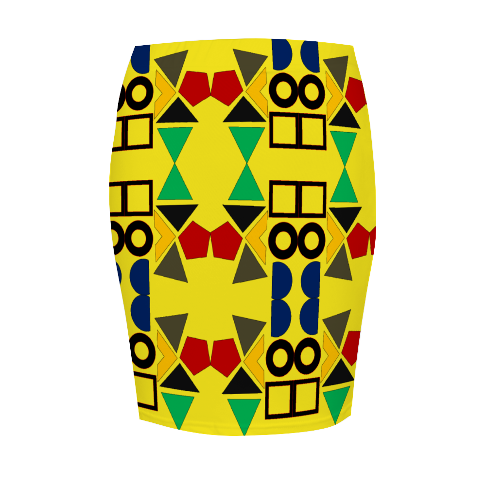 Origen Destination Custom Women's Elasticated Pencil Skirt