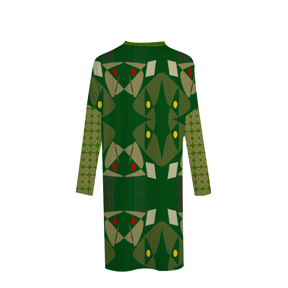 Origen Destination Long Sleeve Women Casual Loose Crewneck Fall Tops