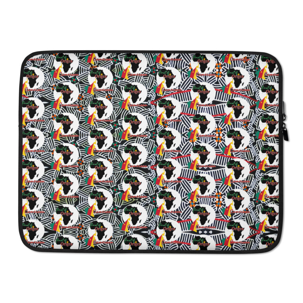 Origen Destination |On-Arrival Point of Origen Cameroon Laptop Sleeve