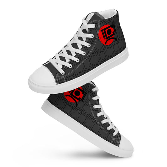 Origen Destination |On-Arrival Point of Origen Signature  Men’s high top canvas shoes