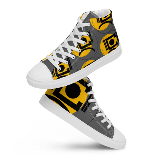 Origen Destination |On-Arrival Point of Origen Signature  Men’s high top canvas shoes