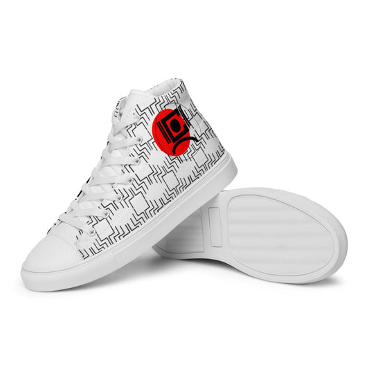 Origen Destination |On-Arrival Point of Origen Men’s Signature high top canvas shoes