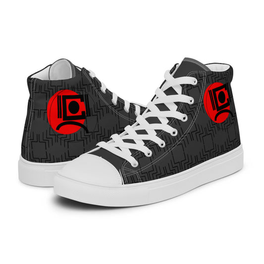Origen Destination |On-Arrival Point of Origen Signature  Men’s high top canvas shoes
