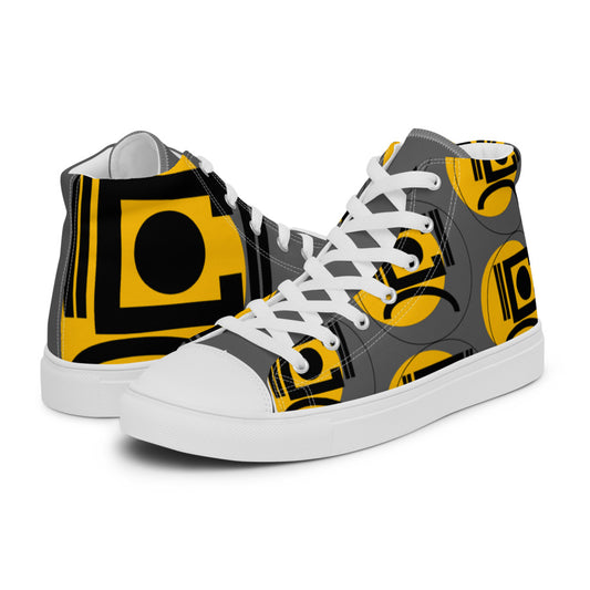 Origen Destination |On-Arrival Point of Origen Signature  Men’s high top canvas shoes