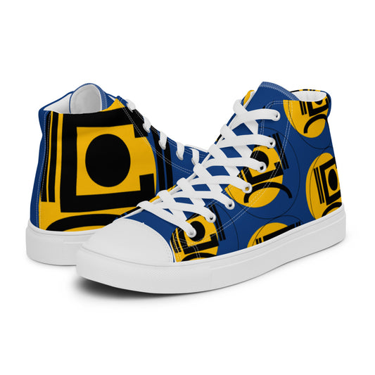 Origen Destination |On-Arrival Point of Origen Signature  Men’s high top canvas shoes