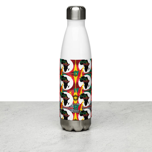 Origen Destination On-Arrival Point of Origen Cameroon Stainless Steel Water Bottle