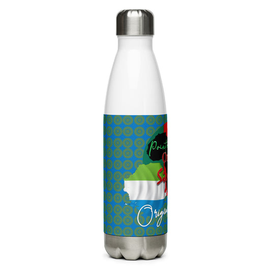 Origen Destination On-Arrival Point of Origen Sierra Leone Stainless Steel Water Bottle