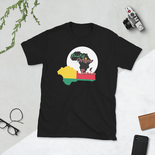 Origen Destination | On-Arrival Point of Origen Benin Short-Sleeve Unisex T-Shirt