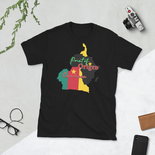 Origen Destination | On-Arrival Point of Origen Cameroon Short-Sleeve Unisex T-Shirt