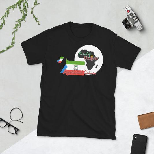 Origen Destination | On-Arrival Point of Origen Equatorial Guinea Short-Sleeve Unisex T-Shirt