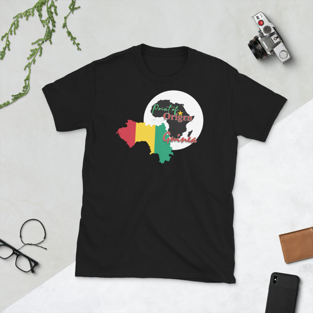 Origen Destination | On-Arrival Point of Origen Guinea Short-Sleeve Unisex T-Shirt