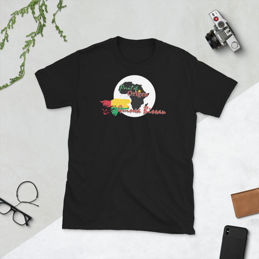 Origen Destination |On-Arrival Point of Origen Guinea Bissau Short-Sleeve Unisex T-Shirt