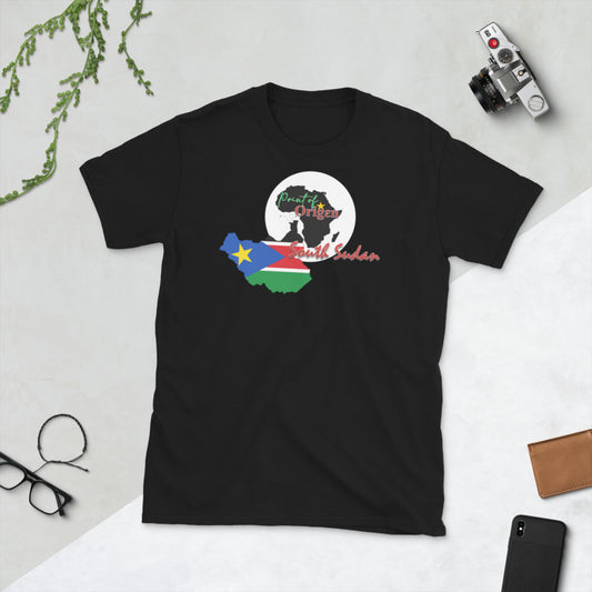 Origen Destination |On-Arrival Point of Origen South Sudan Short-Sleeve Unisex T-Shirt