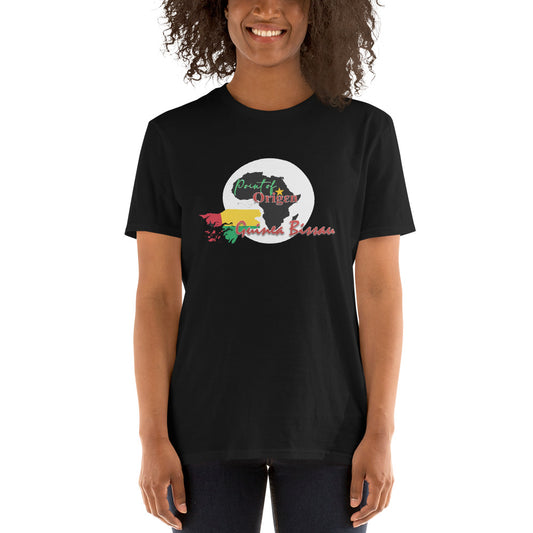 Origen Destination On-Arrival Point of Origen Guinea Bissau Unisex T-Shirt