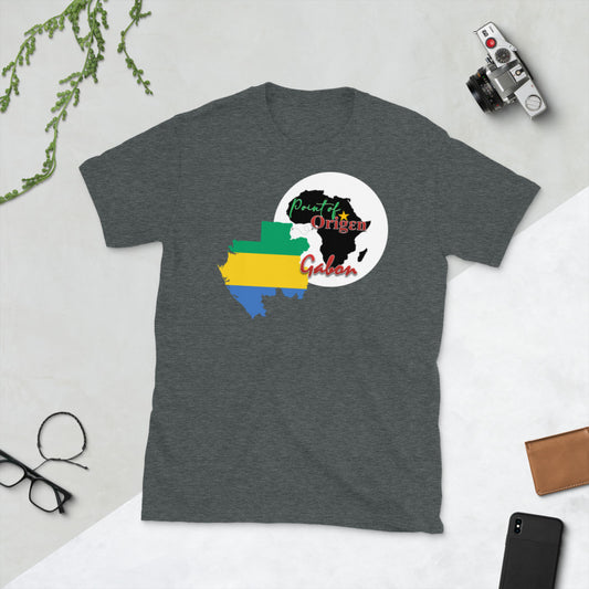 Origen Destination | On-Arrival Point of Origen Gabon Short-Sleeve Unisex T-Shirt