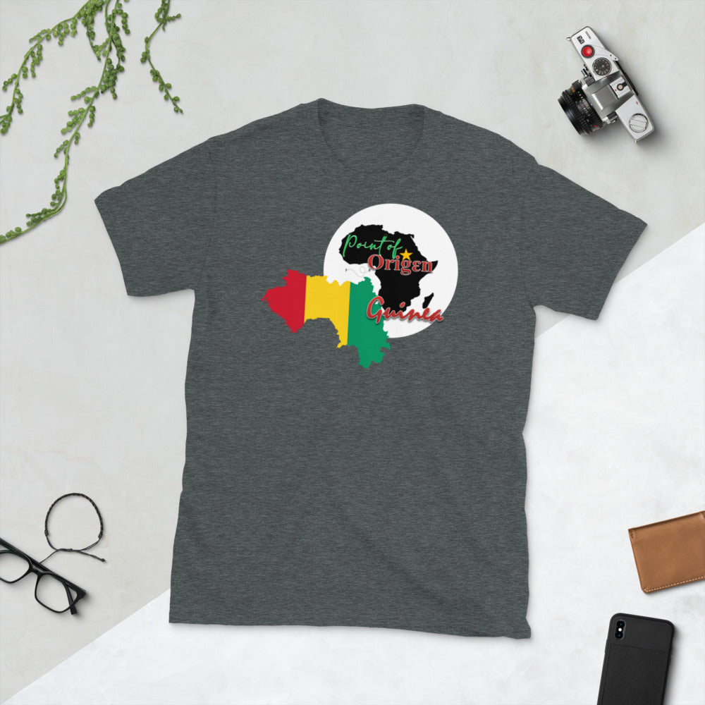 Origen Destination | On-Arrival Point of Origen Guinea Short-Sleeve Unisex T-Shirt