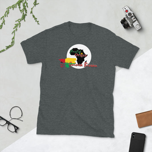 Origen Destination |On-Arrival Point of Origen Guinea Bissau Short-Sleeve Unisex T-Shirt