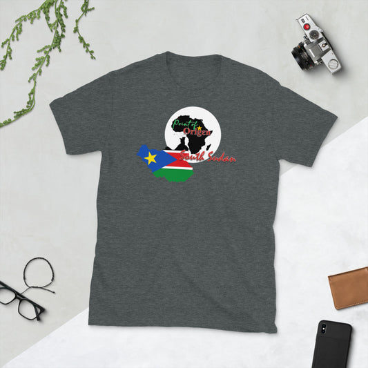 Origen Destination |On-Arrival Point of Origen South Sudan Short-Sleeve Unisex T-Shirt