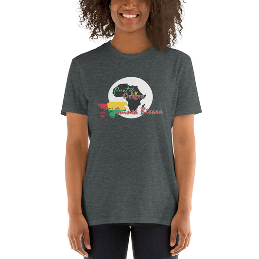 Origen Destination On-Arrival Point of Origen Guinea Bissau Unisex T-Shirt