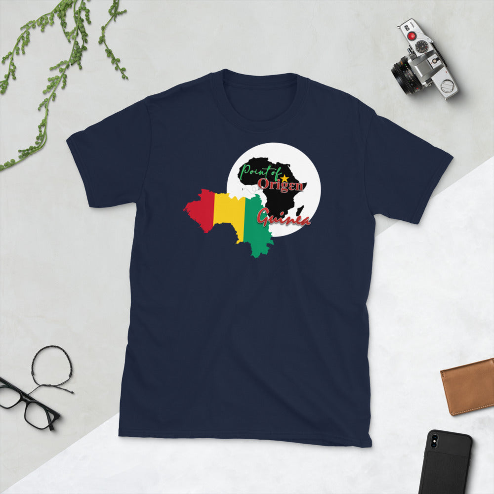 Origen Destination | On-Arrival Point of Origen Guinea Short-Sleeve Unisex T-Shirt