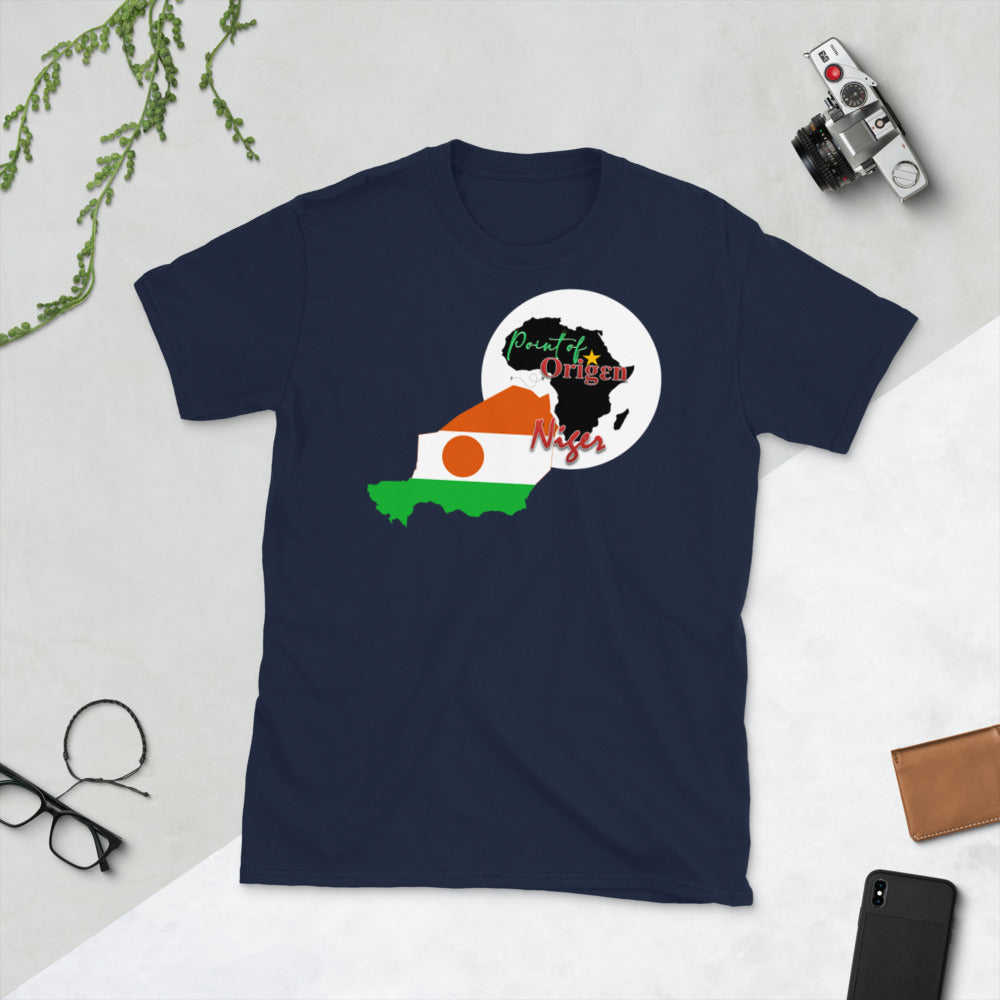 Origen Destination |On-Arrival Point of Origen Niger Short-Sleeve Unisex T-Shirt