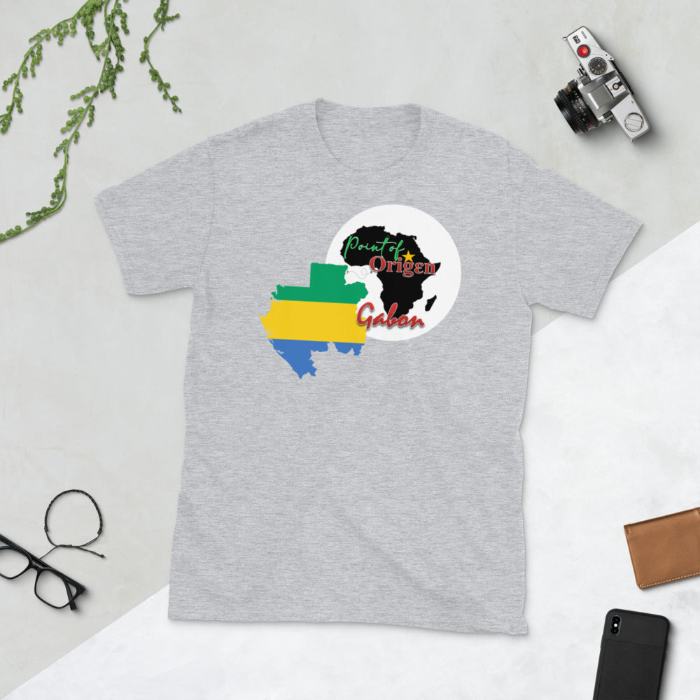 Origen Destination | On-Arrival Point of Origen Gabon Short-Sleeve Unisex T-Shirt