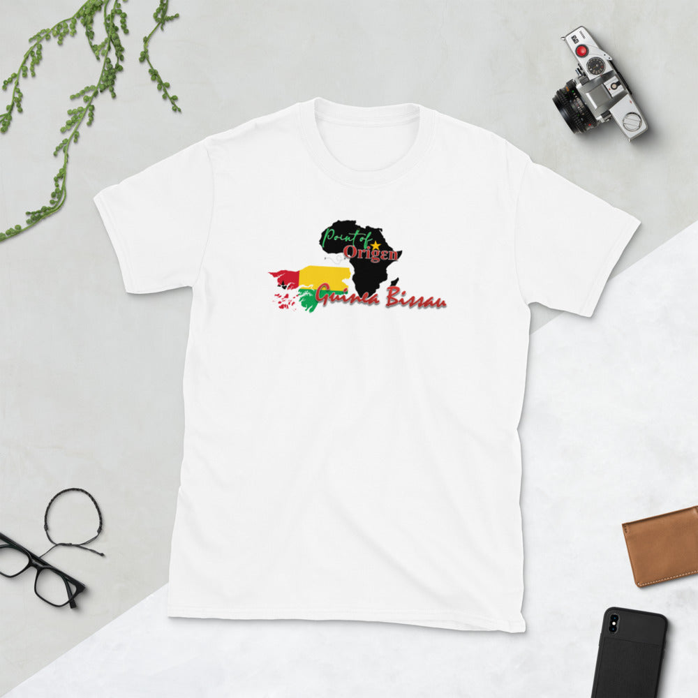 Origen Destination |On-Arrival Point of Origen Guinea Bissau Short-Sleeve Unisex T-Shirt