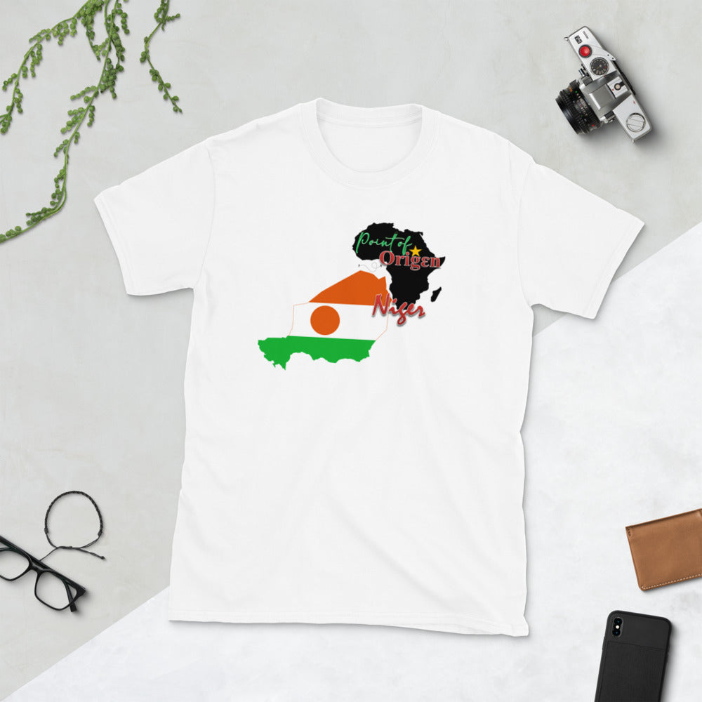 Origen Destination |On-Arrival Point of Origen Niger Short-Sleeve Unisex T-Shirt