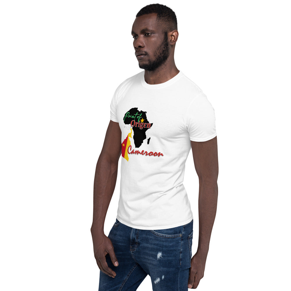 Origen Destination | On-Arrival Point of Origen Cameroon Short-Sleeve Unisex T-Shirt