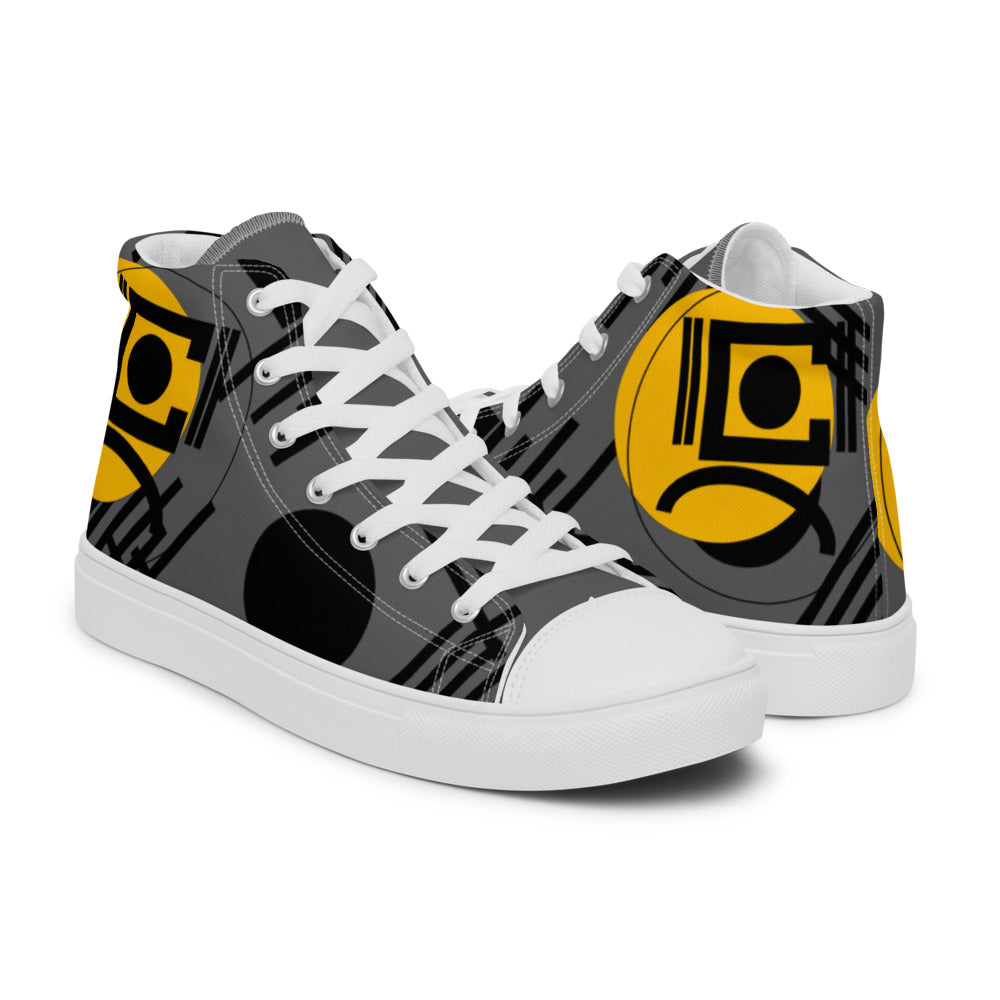 Origen Destination |On-Arrival Point of Origen Signature Women’s high top canvas shoes