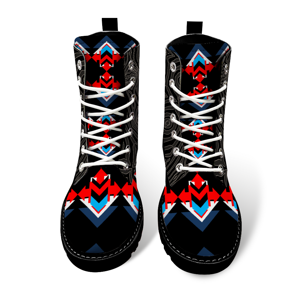 OD Round Toe Boots Fashion Unisex MLT-7