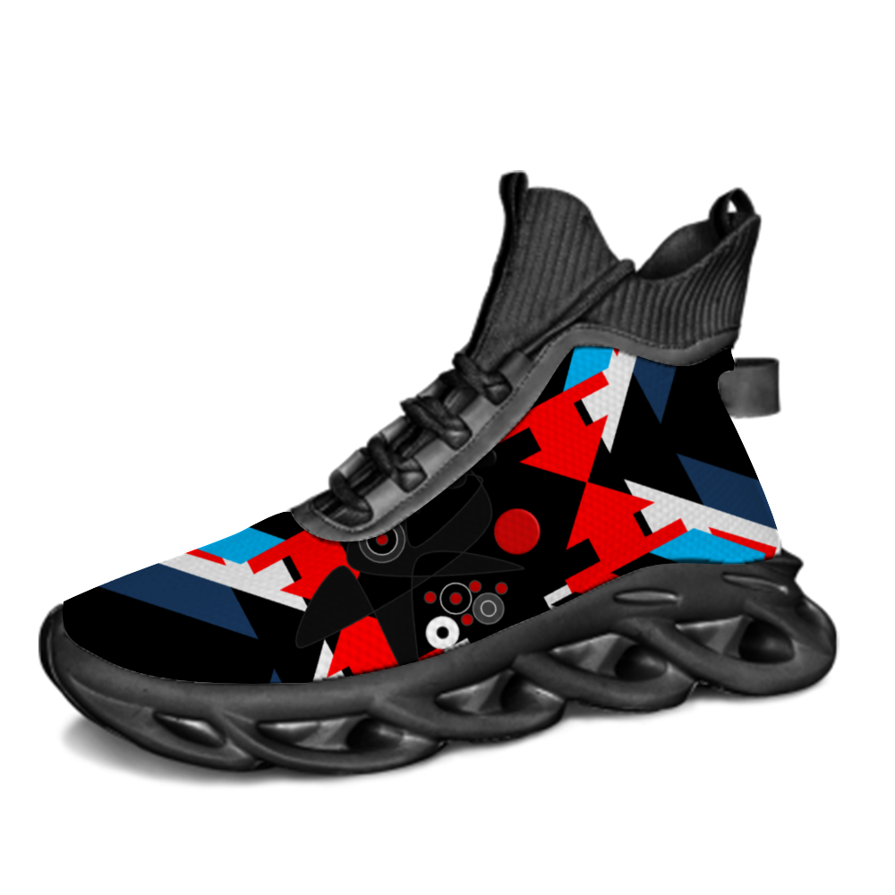 OD Unisex Breathable High Top Blade Shoes Running Shoes AMG-2