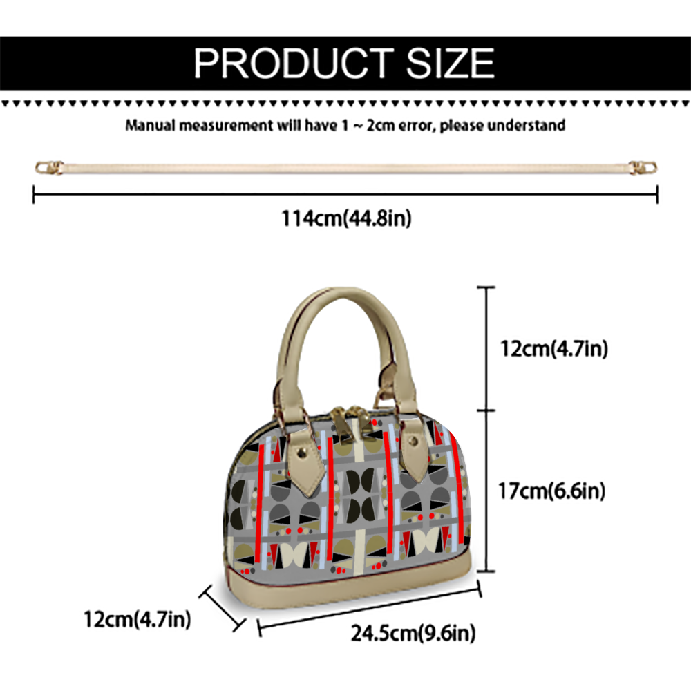 Custom Women's Shell Bag Compact Messager Shoulder Bag Portable Handbag